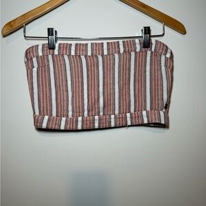 Roxy Multicolor Striped Tube Top